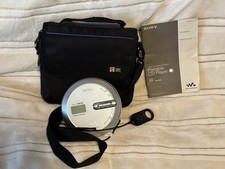 Sony CD Walkman D-NF430 Portable CD AM/FM Weather Player w/ RM-MC29F - Works
