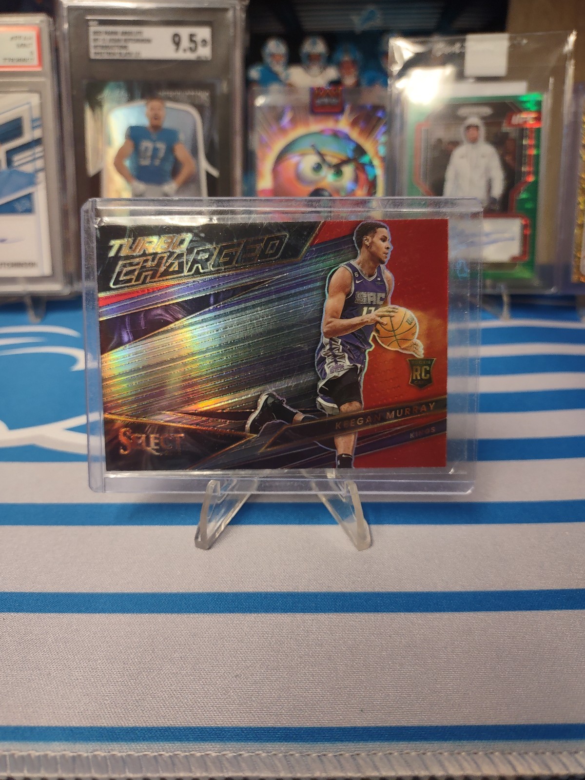 2022-23 Panini Select - Turbocharged Keegan Murray #4 Red Prizm (RC)
