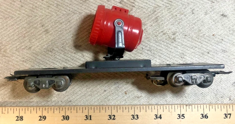 Tren Marx 3591A Searchlight Coche 3/16ths Tipo Camiones Calibre O LIMPIO (C) Foto 2 de 4