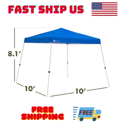 instant slant leg ozark trail easy up tent