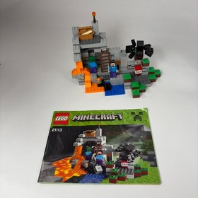 Lego Minecraft The Cave # 21113 - 100% Complete
