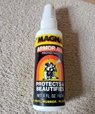 Vintage NOS NEW 1990 Armor All Protectant Auto Cleaner Pump Size 4 Oz.