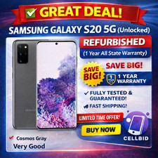 Samsung Galaxy S20 5G Unlocked for Sale | Shop New & Used Cell