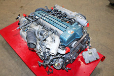 Toyota Jdm 2jzgte 3.0l At Motor Twin Turbo Aristo G300 Harness Ecu Engine