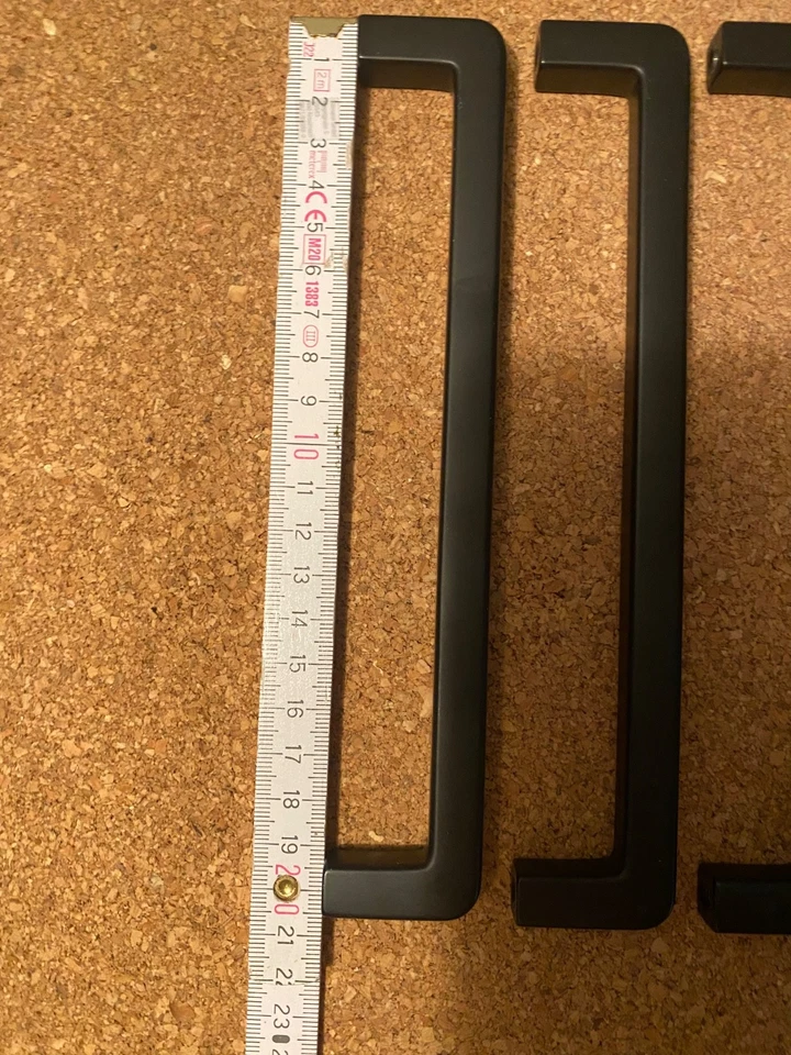 Nolte- Küche Griffe Schwarz Türe Schublade,  neu,  Zubehörteile  - Bild 2 von 3