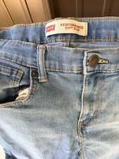 Levi's 511 Slim Performance Kids Boys Jeans Size 16 Reg W28 x L30