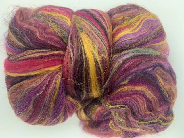 Inglenook Fibers Teacup Series, Sari Silk Top + Samples, Total 4 oz. - Image 3 of 3