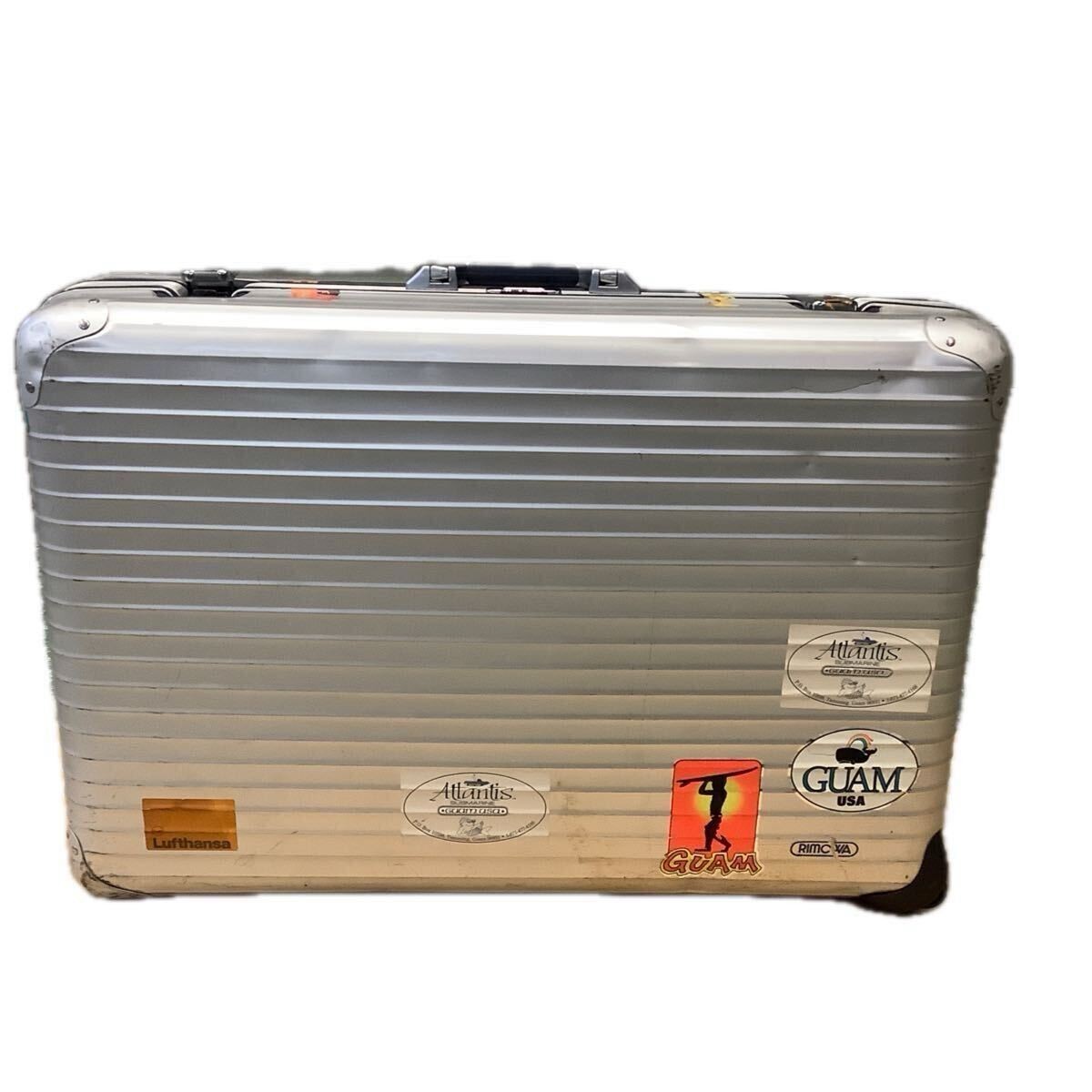 Rimowa Silver Integral Silver 2-wheels Carry Case Suitcase 90's | eBay