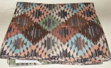 1yd x 44", Michael Miller, "Colorful ZigZag", Cotton Quilting/Sewing Fabric