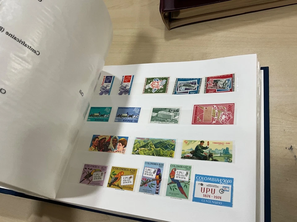 Union franqueo universal álbum MNH a-d29 Foto 2 de 4