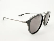 Barton Perreira Courtier Eyeglasses FRAMES MBL/PEW 55[]19-148 Black Pewter L507