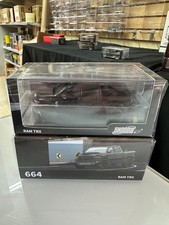 Dodge Ram 1500 Trx Pickup Truck Black 164 Diecast Car By Shadow Pro