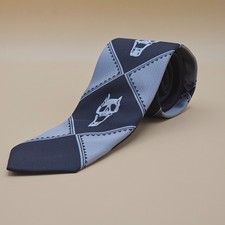 60in x 2.75 Unbranded Neck Tie Polyester Black Novelty Skulls China