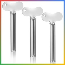 Toothpaste Squeezer Metal Tube Wringer 3Pcs Stainless Steel Easy Use Saves Money