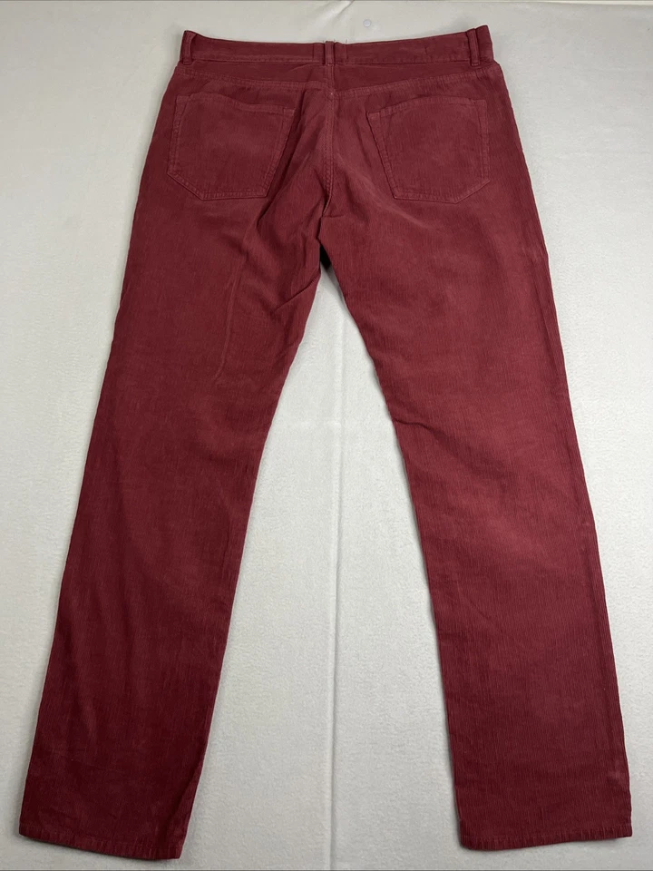 Pantalones deportivos Sid Mashburn de pana 34X31 Preppy rosa corral Foto 3 de 4