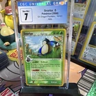 CGC 7 Pokemon TCG Snorlax Delta Species 10/101 EX Dragon Frontiers Holo 2006