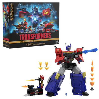 Hasbro The Thirteen Star Optimus Prime T Class  Transformers Age of The Primes