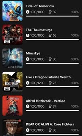 Xbox Achievements Service