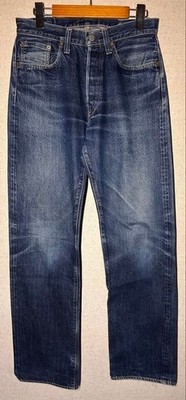 Sugar Cane W31 Lot 1947 14.25oz Selvedge Straight Denim Jeans Blue Made In Japan