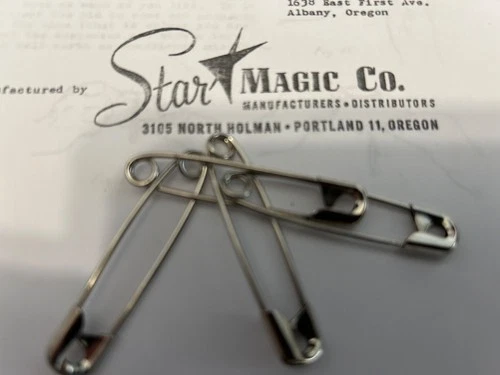 CLOSE UP TRICKS LINKING PINS AND LUCKY DICE BY G SPARKS MAGIC - product listing photo