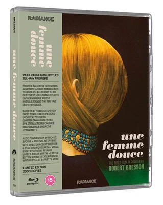 RADIANCE FILMS Une Femme Douce (Blu-ray) Dominique Sanda Guy Frangin Claude Ollier Jeanne Lobre