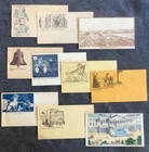 Civil War Patriotic Covers Lot of 10 Jeff Davis Fredericksburg Gallows Hemp