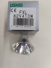 USHIO FXL 82 Volt 410-Watt Projector Light Bulb 2-Pin Halogen MR16 GY5.13 3300K