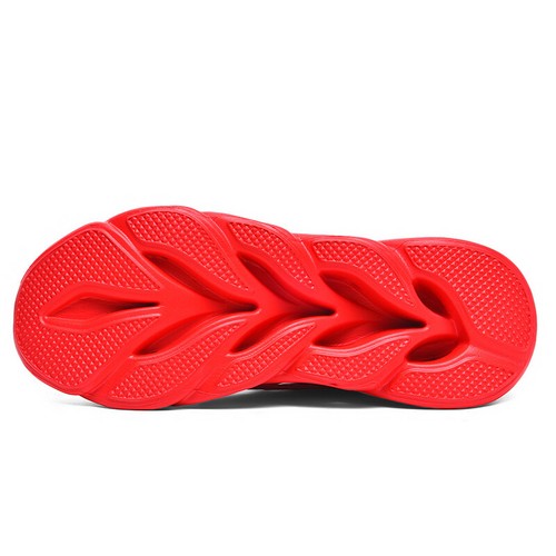 Moda Para hombres Suela de Hoja Zapatos Deportivos Con Cordones Tenis Antideslizantes Zapatos Atléticos - Imagen 49 de 50