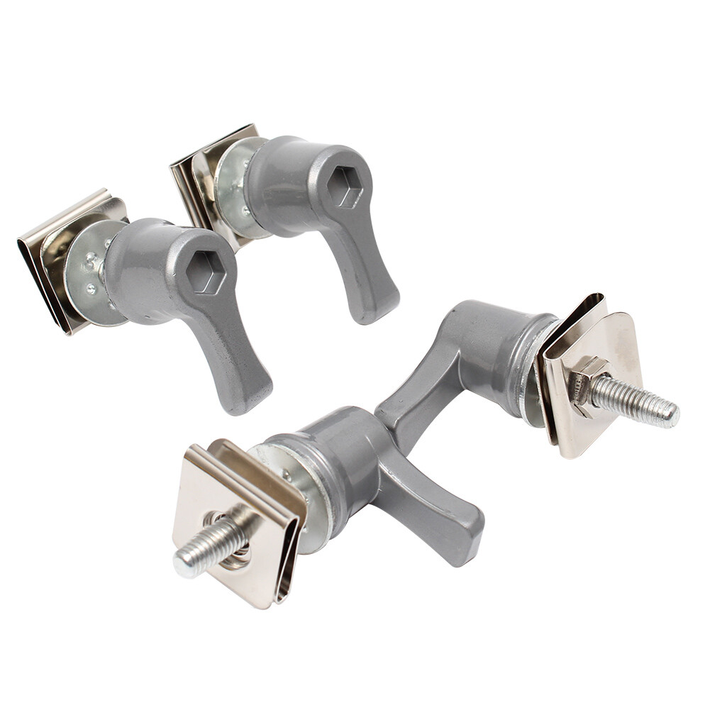 Sodamor Saddlebag Lock Mounting Screw Kit – Lever Bolts & Nut Clips For Harley Davidson 2001-2023 Hard Bags