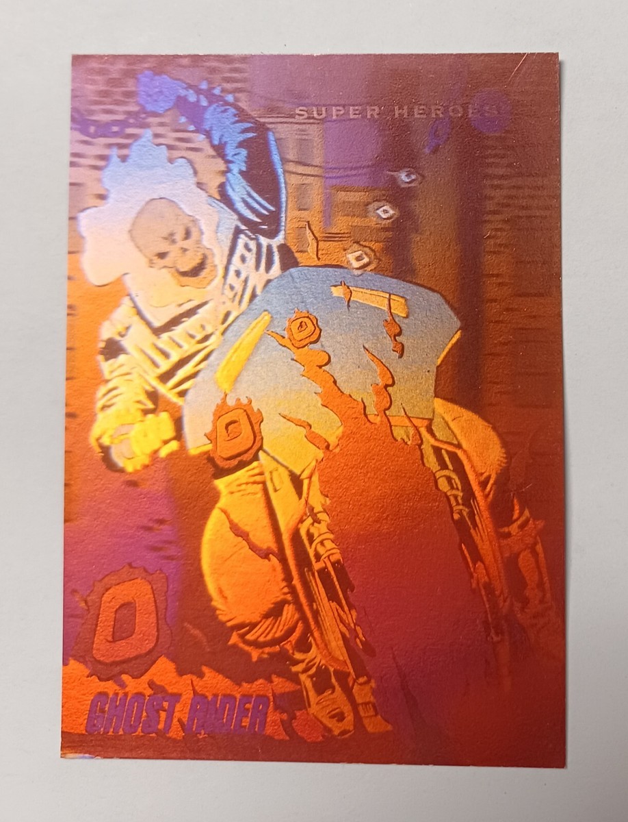 Ghost Rider Hologram Card H5, 1992 Impel Marvel Universe