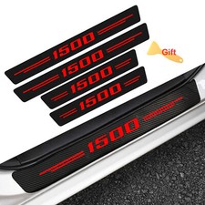 4x Para Ram 1500 Camioneta Cabina Accesorios Puerta Alféizar Placa Escalón Cubierta Protector