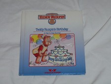 vintage 1985 Worlds Of Wonder Teddy Ruxpin Birthday story book ISBN 0934323135