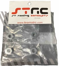 STRC ST8269GM CNC Machined Aluminum Wheel Hex Adapters Gun Metal (4) : TRX-4