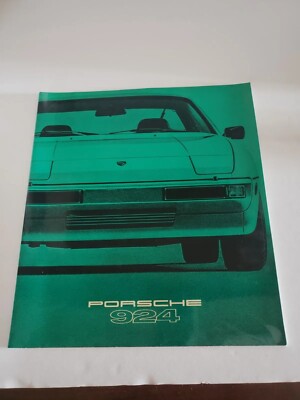 1979 Porsche 924 36-page Car Sales Brochure Catalog and Technical catalog
