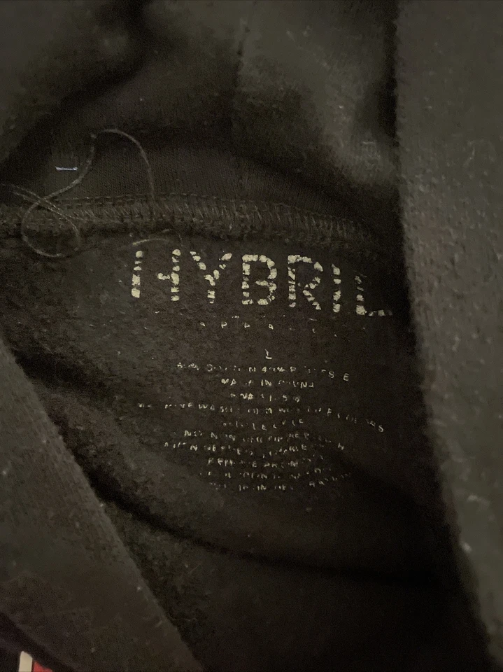 Suéter Chicago Bulls Para Mujer Grande Recortado Sudadera con Capucha Negro Híbrido ¡Súper Lindo! NBA Foto 3 de 4