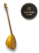 Saz Baglama UZUN Sap Baglama PROFI LANG Hals Saz Sedef Cember und Tonabnehmer