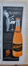 1955 magazine ad for Nesbitt's of California orange soda - Don't Say Orange