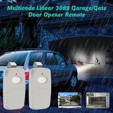 2 Replacement for Multicode Linear 3089 Garage Gate Door Opener Remote Transm