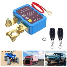 Remote Battery Disconnect Switch 12V 240A Battery Kill Switch for Auto RV ATV