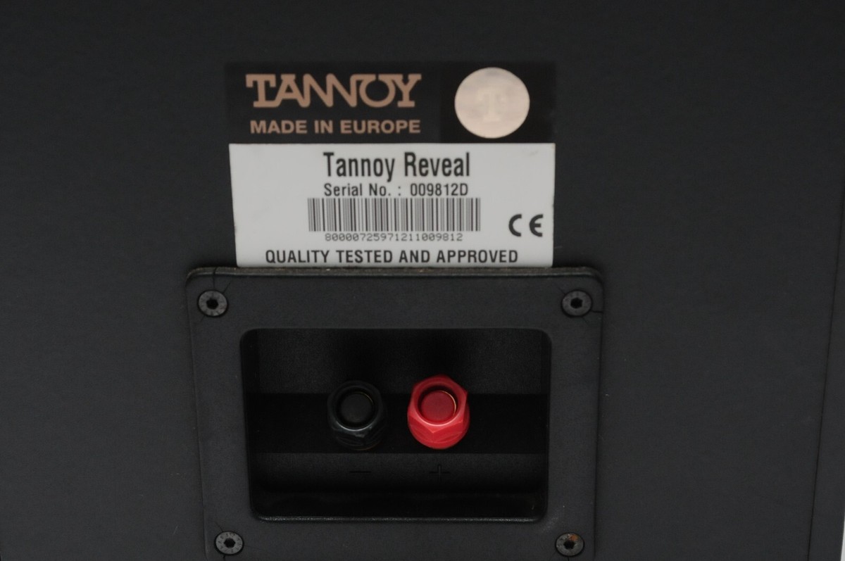 PAIR of Tannoy REVEAL Passive Speakers RED 6.5