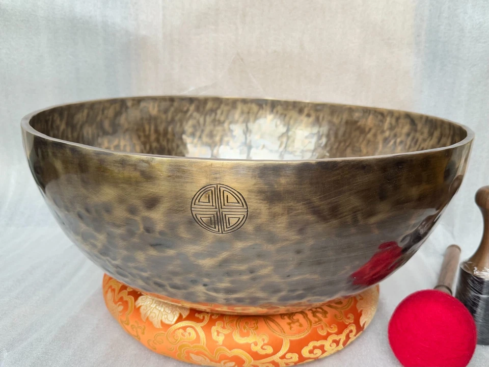 5 inches to 24 inches FULL MOON Extra Large Tibetan Singing Bowl-Best quality - Image 2 of 4