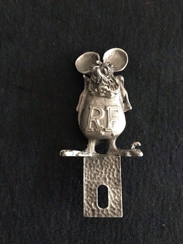 BIG DADDY ROTH RAT FINK HOT ROD MASSIV METALL NUMMERNSCHILD AUFLAGE - Bild 3 von 4