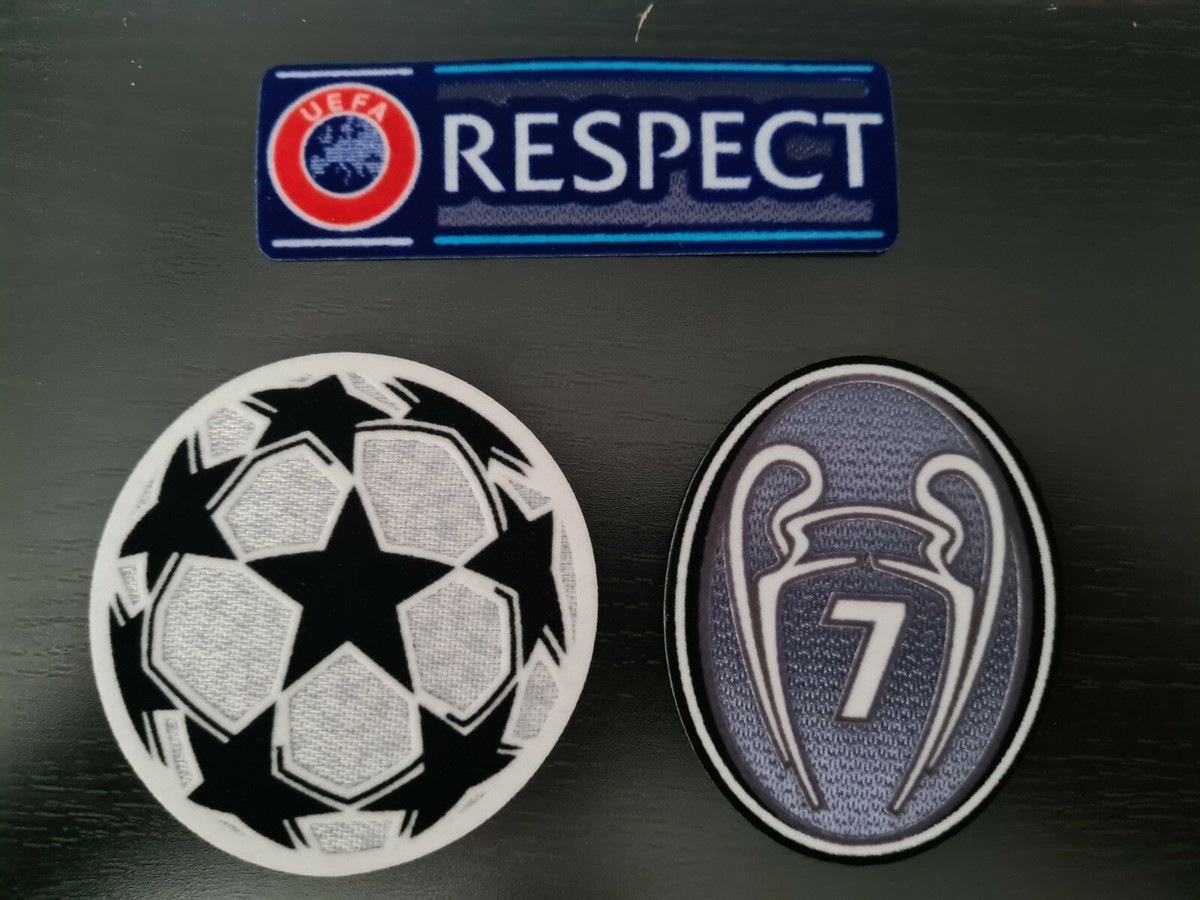 AC Milan 2007 Champion League Soccer Patch Set / Badge 7 Times