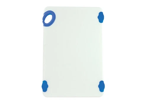 Winco StayGrip Plastic Cutting Board, 18" X 24" X .5", Blue | 1/Each
