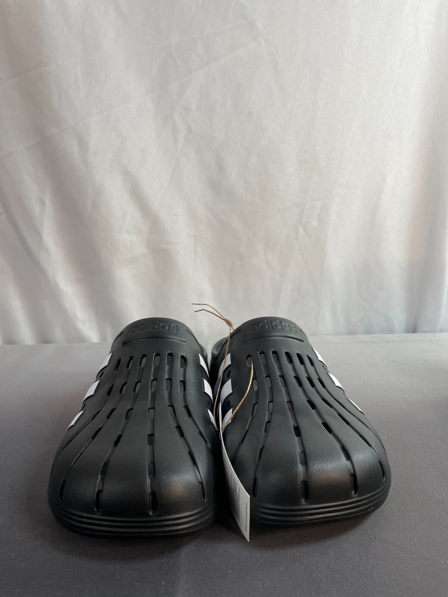 Adidas Adilette GZ5886 Unisex Adults Black Slip On Clog Adidas Adilette GZ5886 Unisex Adults Black Slip On Clog