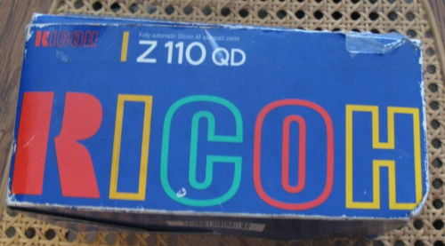 Ricoh Z-110 QD super,38-110 mm Muli Macro-AF, appareil photo 35 mm, étui, manuel OF5 - Photo 1/4