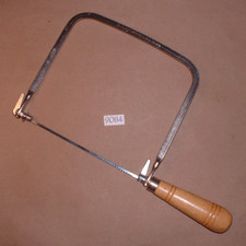 Vintage Mayes No. 29 Coping Saw with 6" Throat and Wood Handle (Made in USA)