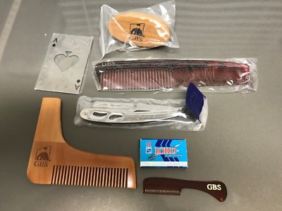 7 total items  GBS Comb Set  Wood Bear + more (NEW never used) 