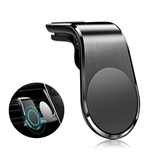 Universal Car Magnetic Phone Holder Air Vent Mount Bracket Universal Clip Fan - Picture 2 of 15