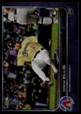 2022 Topps Chrome Ben Baller Edition Drew Ellis #77 Purple Refractor /42 QTY